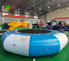 Aoqile Water Park Water Activities High-Quality 4-Meter Inflatable Water Steel Frame Trampoline for Events