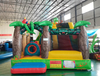 Aoqile High Quality Jungle Theme Inflatable Trampoline Durable PVC Animal Prints for Events