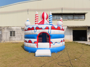 High Quality Inflatable Trampoline, Cake Shape Trampoline