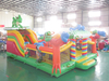 Aoqile Commercial Outdoor and Indoor Water Parks Inflatable Dinosaur Trampoline for Events