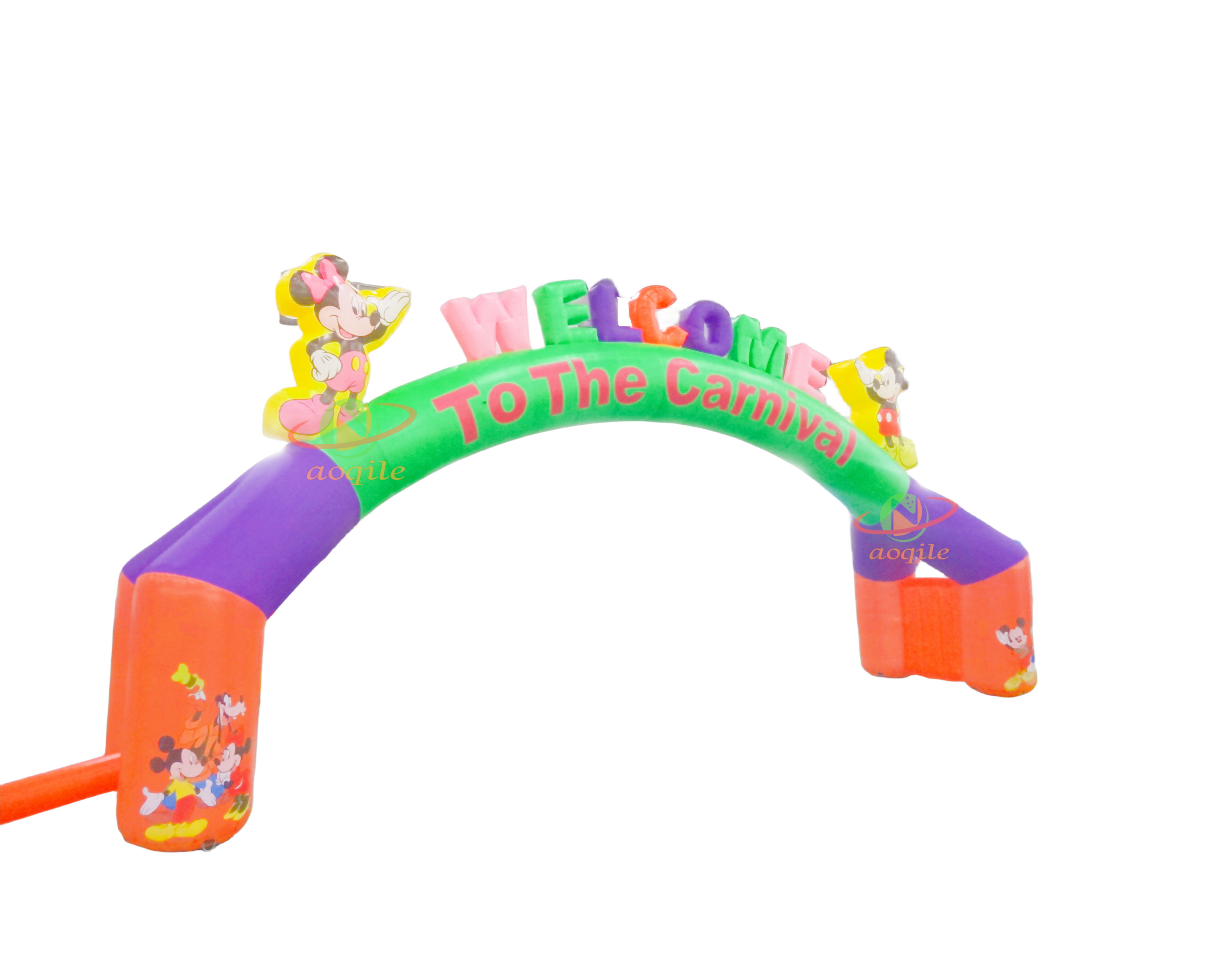 Commercial grade advertising inflatables exterior party event archways inflatable carnival arch