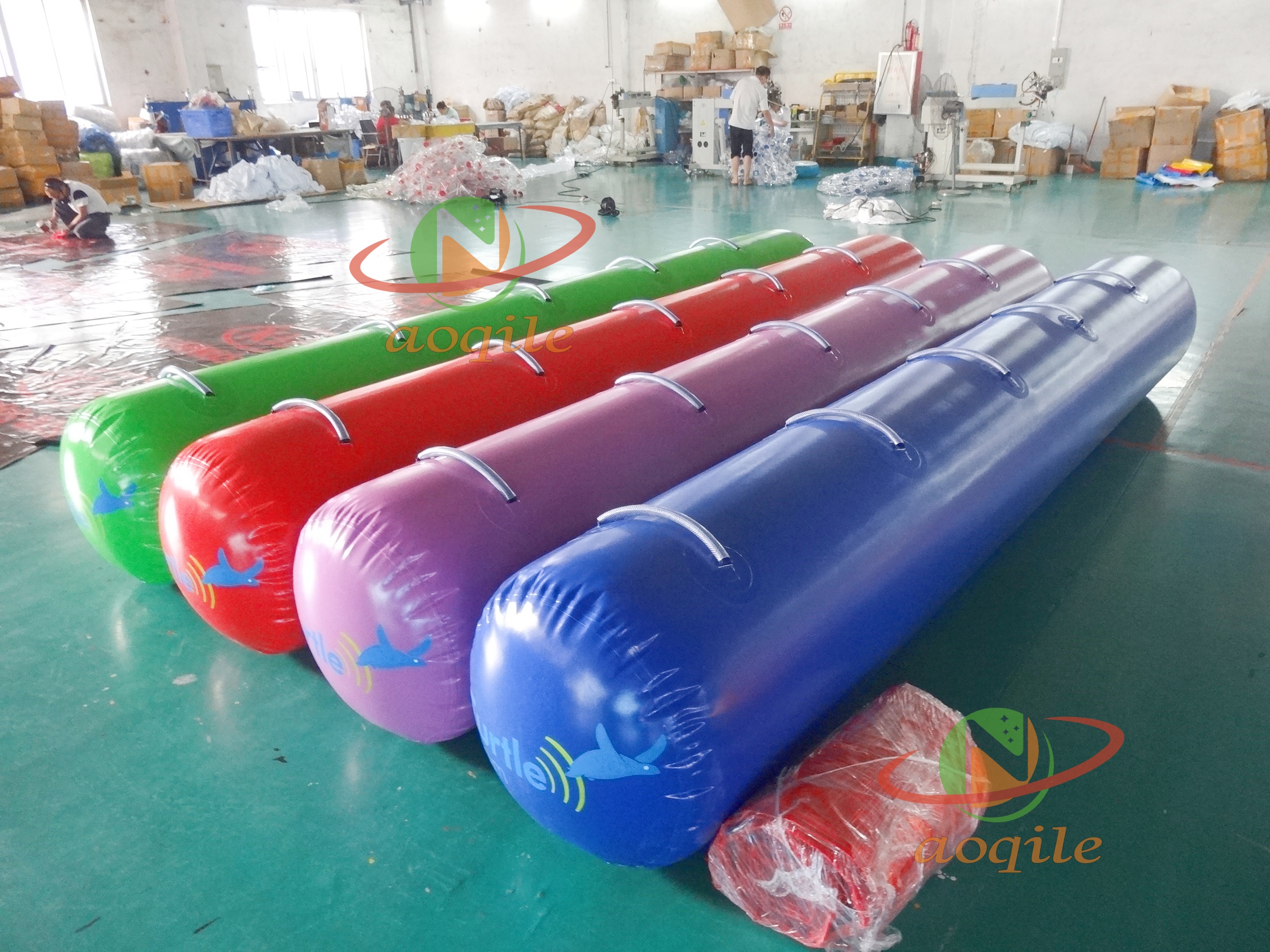 Customized 3m Inflatable Long Water Tubes Life Bouys For Sale PVC Inflatable Tubes