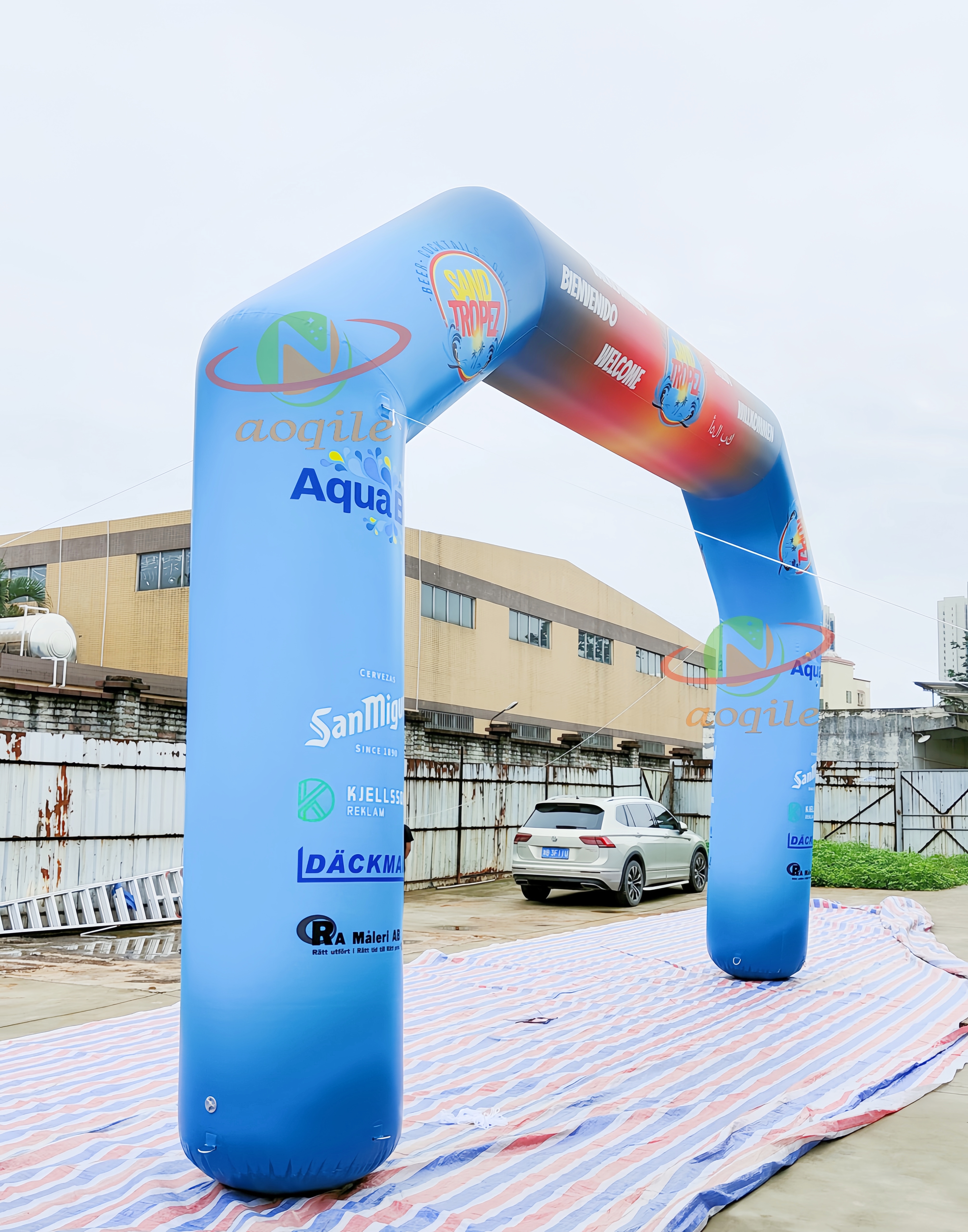 Advertising Race Inflatable Arch,Inflatable Start Finish Line Archway Manufacturer China