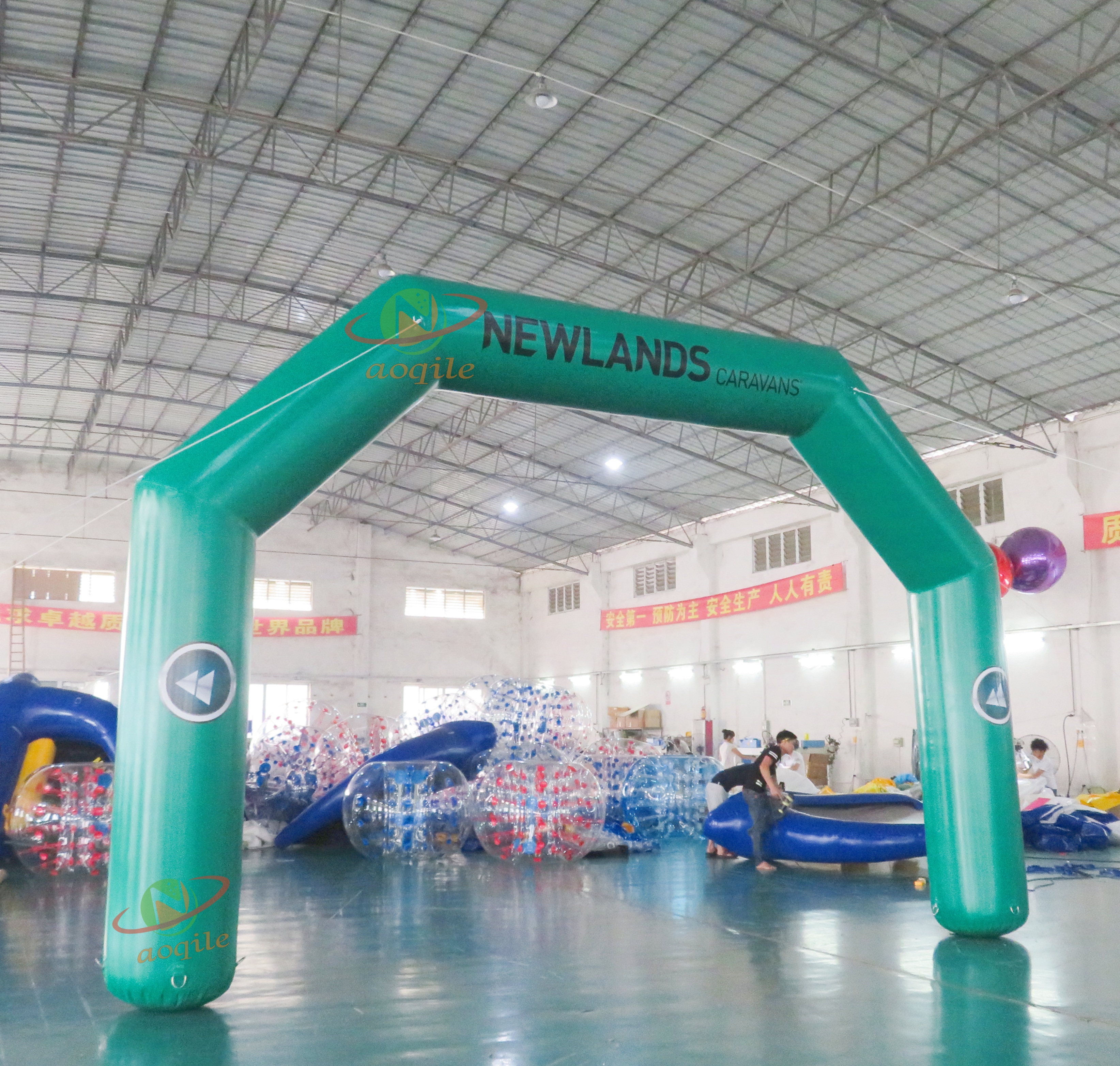 Inflatable Portable Advertising Arch Outdoor Event Decoration Entrance Arch Model