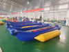 Water Games Equipment Double row PVC thick material inflatable towable banana boat