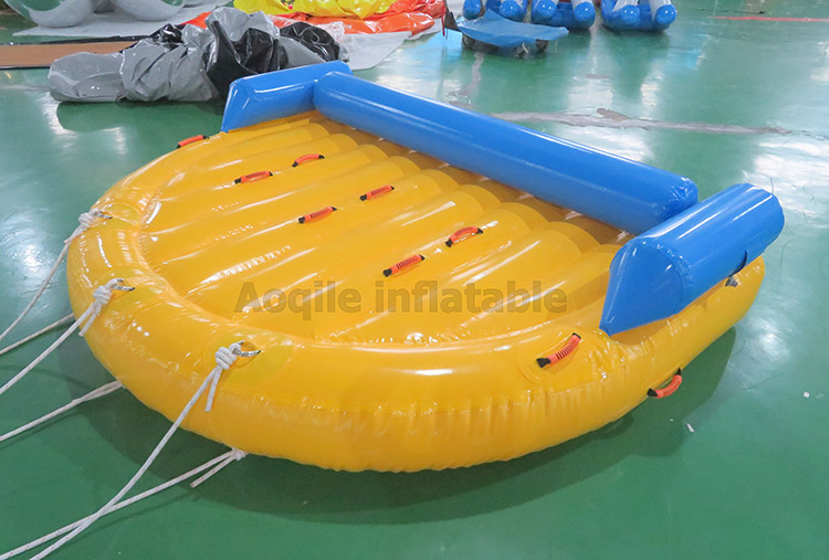 Safe Inflatable Towable Water Ski Boat On The Water Inflatable Towable Ufo Boat Extreme Sports