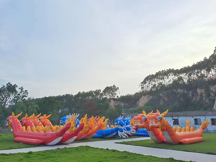 Water Inflatable Toys Crazy Water Banana Boat Extreme Sports Inflatable Towable Dragon Boat