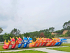 Heavy Duty Water Sports Inflatable Double-Tube Flying Fish Summer Entertainment Inflatable Towable Dragon Boat