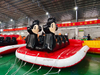 Crazy Summer Inflatable Water Cute Mouse Toy Pvc Water Ski Towable Boat