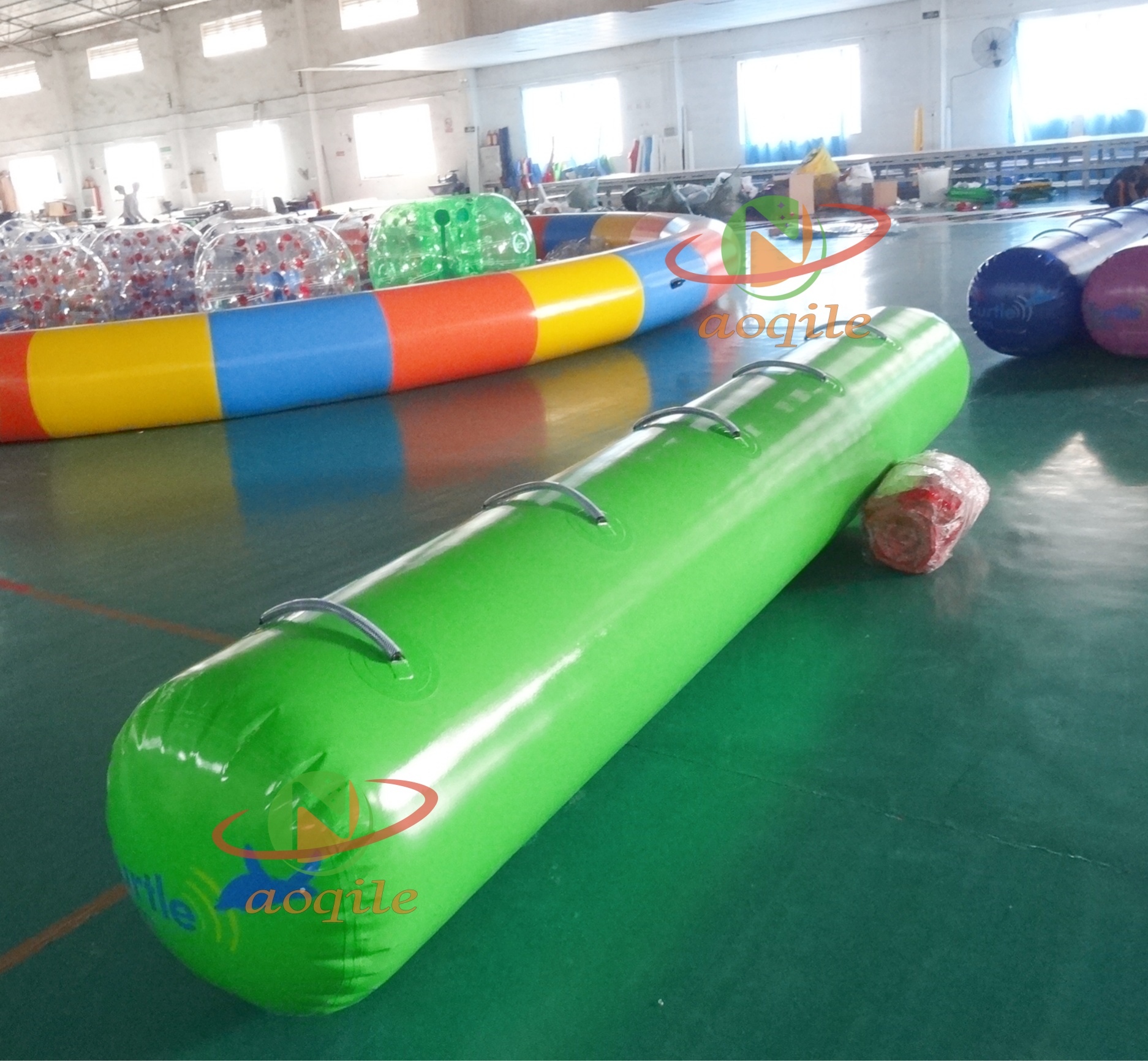 Inflatable Swimming Marker Buoy Water Competition Cylinder Marker Inflatable Buoy Floating Advertising