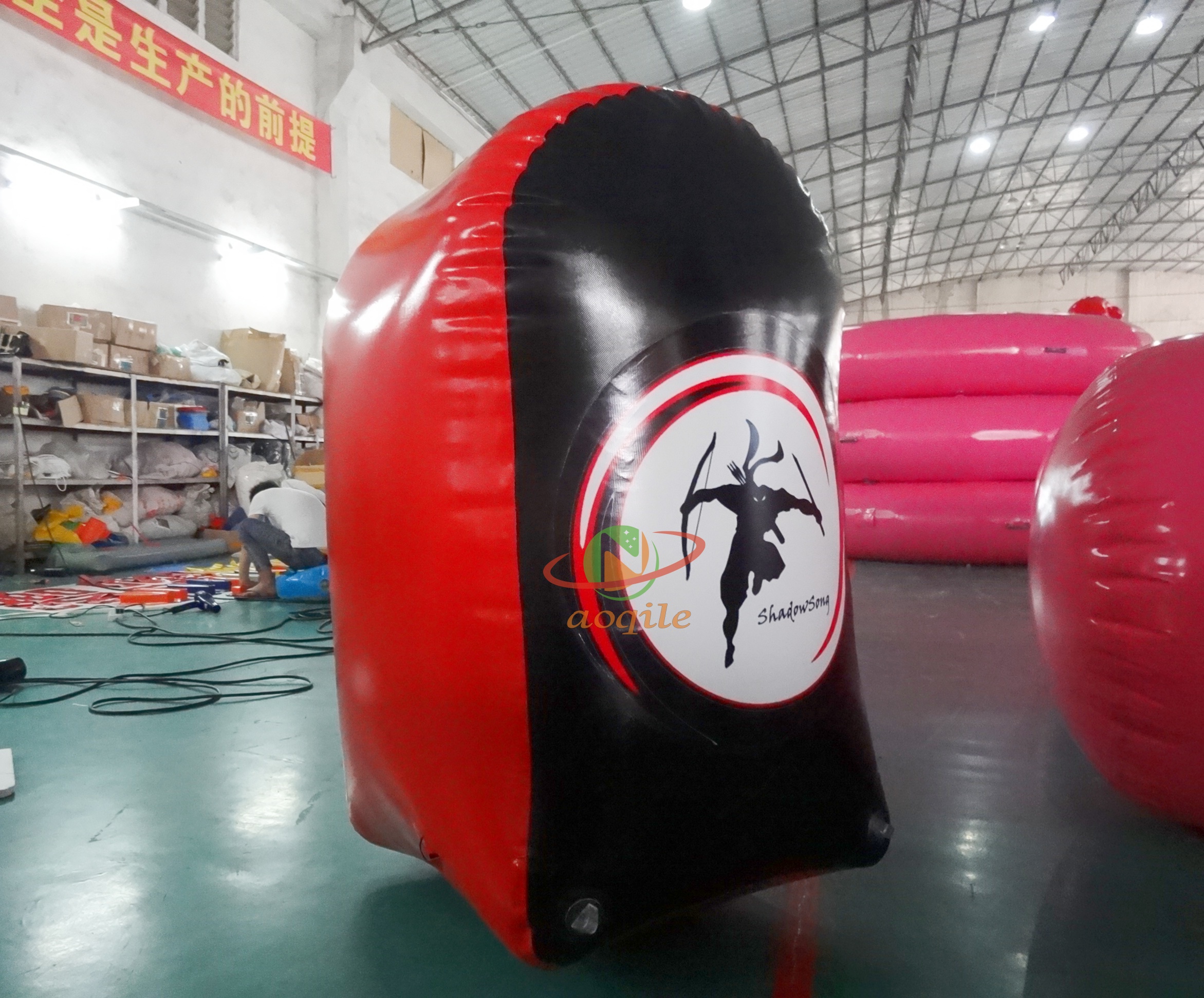 Floating Airtight Inflatable Warning Buoy Customized Water Sports Inflatable Buoy Marker