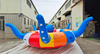 6-10 people funny octopus shape Spinning Ufo Towable Tube Rotating Inflatable Disco boat for sale