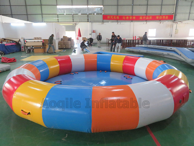 Multicolor donuts Sea Games Towable Water Toys Flying Ski Tube Inflatable Disco Boat