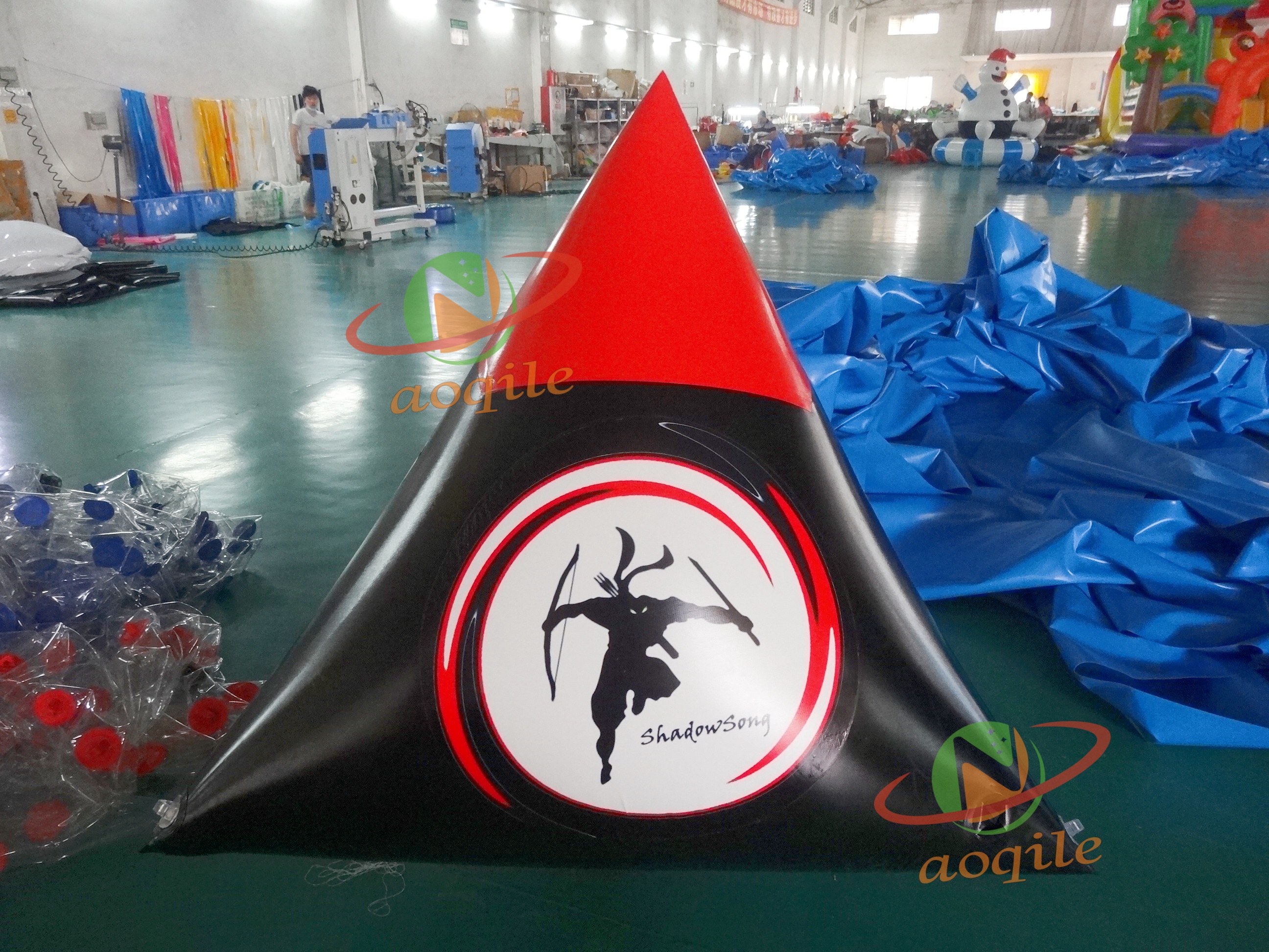 Large Open Water Competition Inflatable Marker Swimming Buoy Marine Advertising Marker