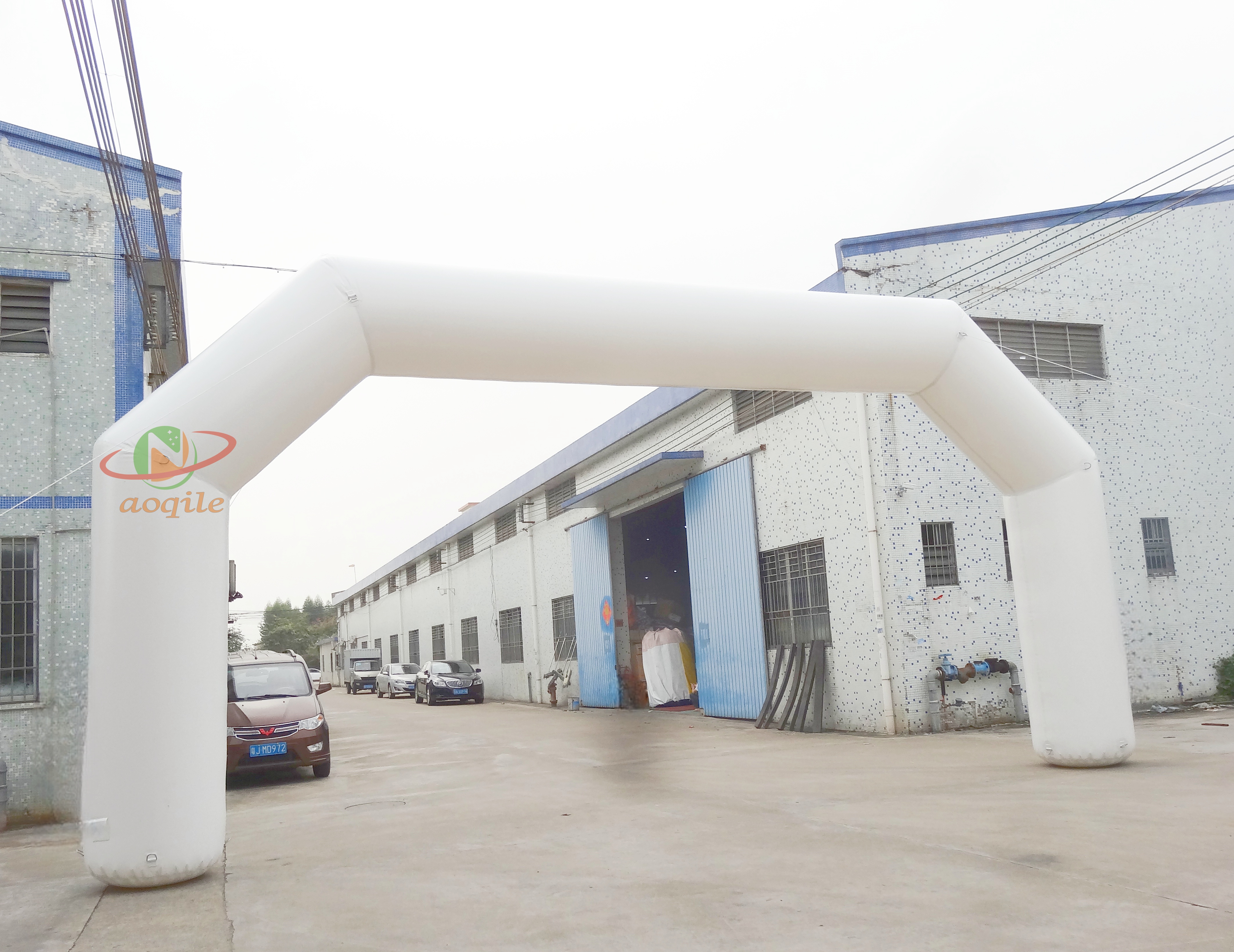 Durable Inflatable Outdoor Event Round Arch Event Advertising Entrance Inflatable Arch