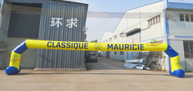 Large Outdoor Inflatable Entrance Advertising Arch Race Start Finish Line Activity Arch