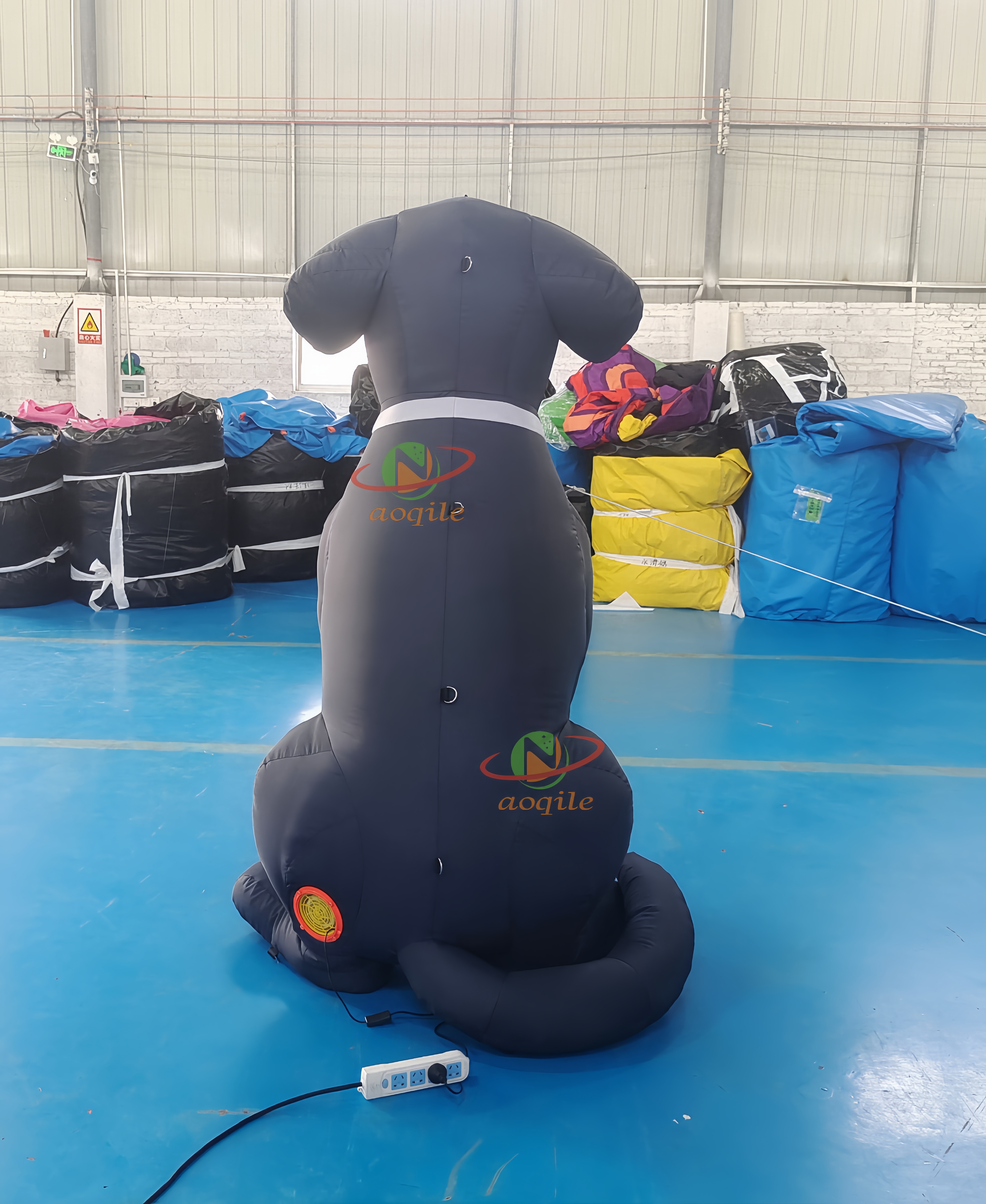 Custom giants inflatable dog/ large cartoon inflatable puppy dog model for advertising