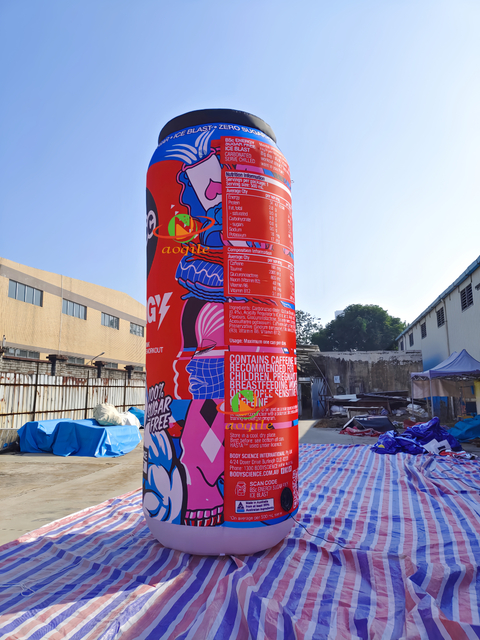 Aoqile2025 Best-selling Amusement Park Party Event Customized Decoration Inflatable Medium Jar for Events