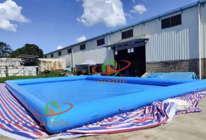 Aoqile Water Park Outdoor Land High-quality Sun-proof Wear-resistant Inflatable Swimming Pool for Events