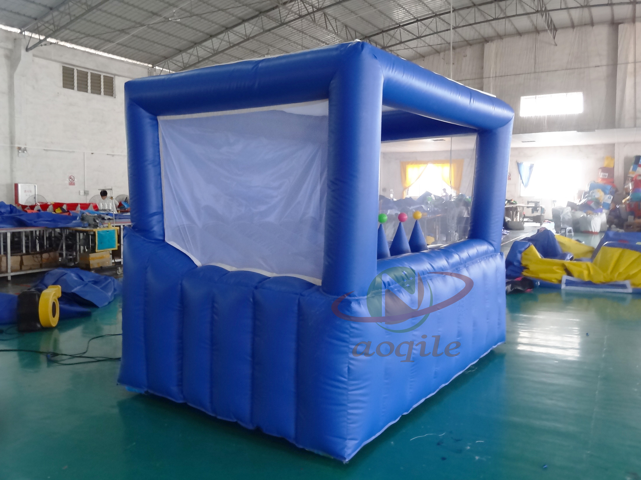 New popular Outdoor Sport Game interactive play system inflatables sports shooting game