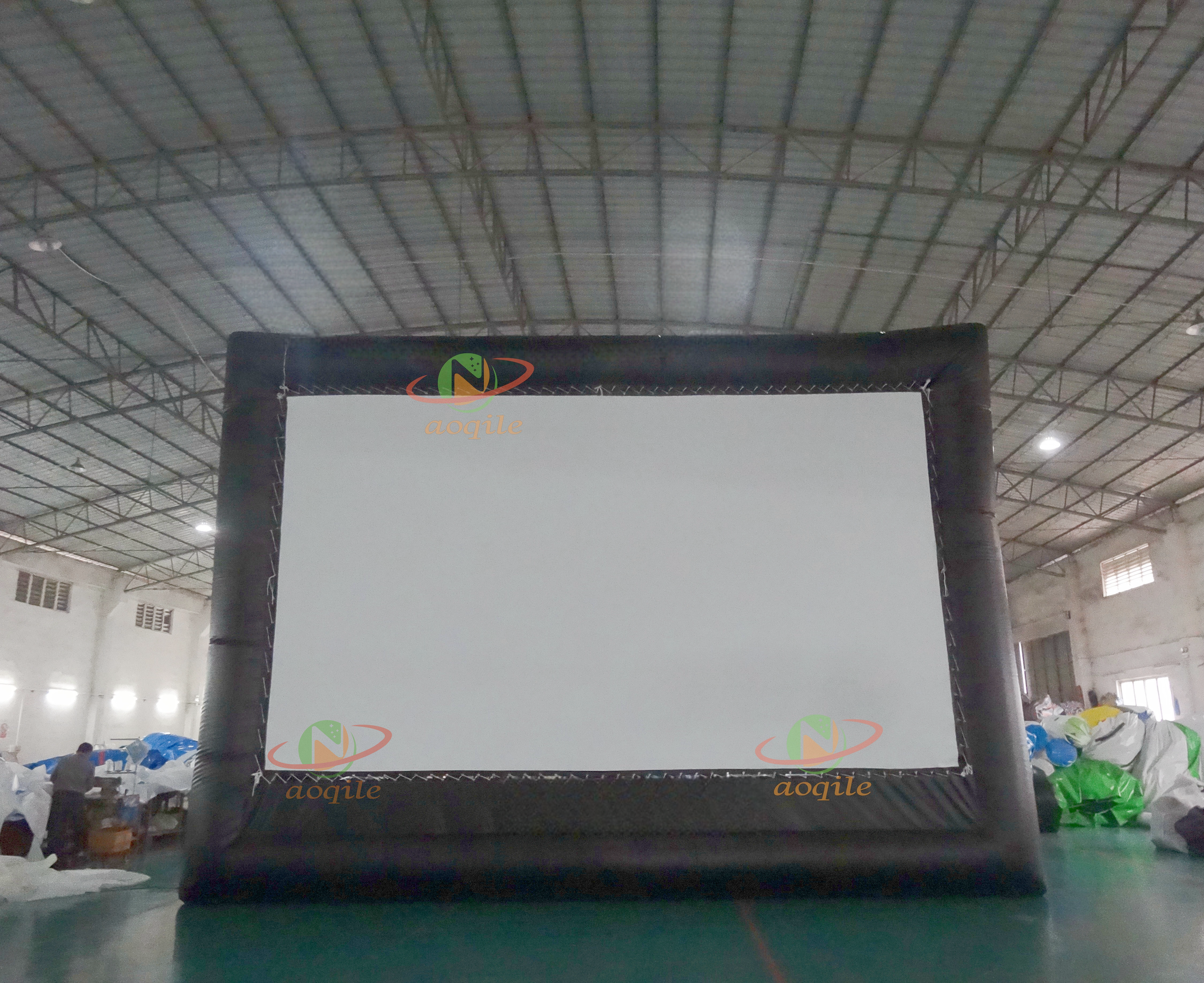 Outdoor Family And Friends Gathering Inflatable Projection Movie Screen