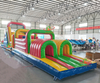 Aoqile Custom Inflatable Obstacle Course Colorful Design Foldable for Water Park Challenges Festival Game Events for Events
