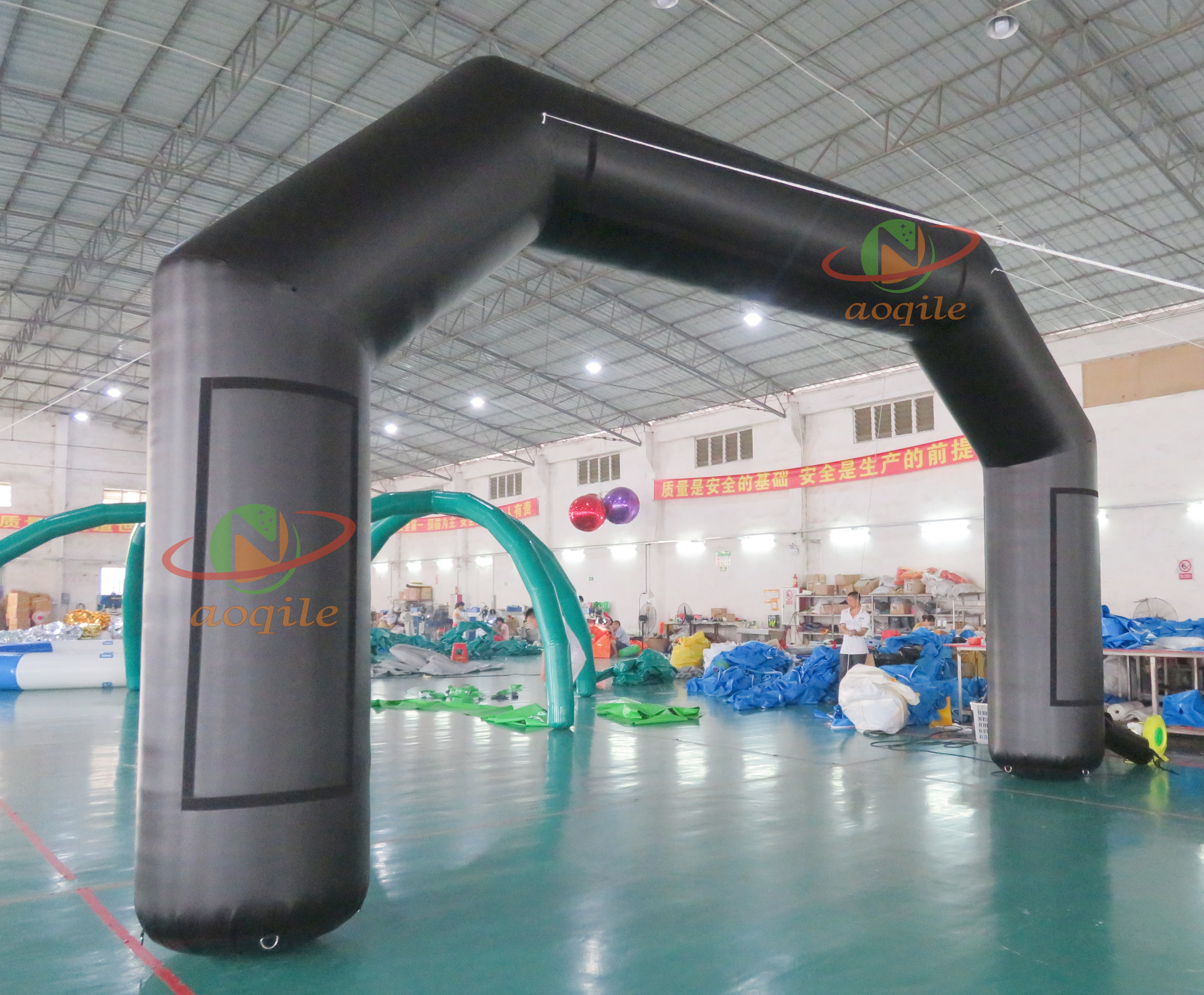 Aoqile Large Inflatable Custom Business Arch Foldable for Outdoor Advertising Store Anniversary Activities for Events