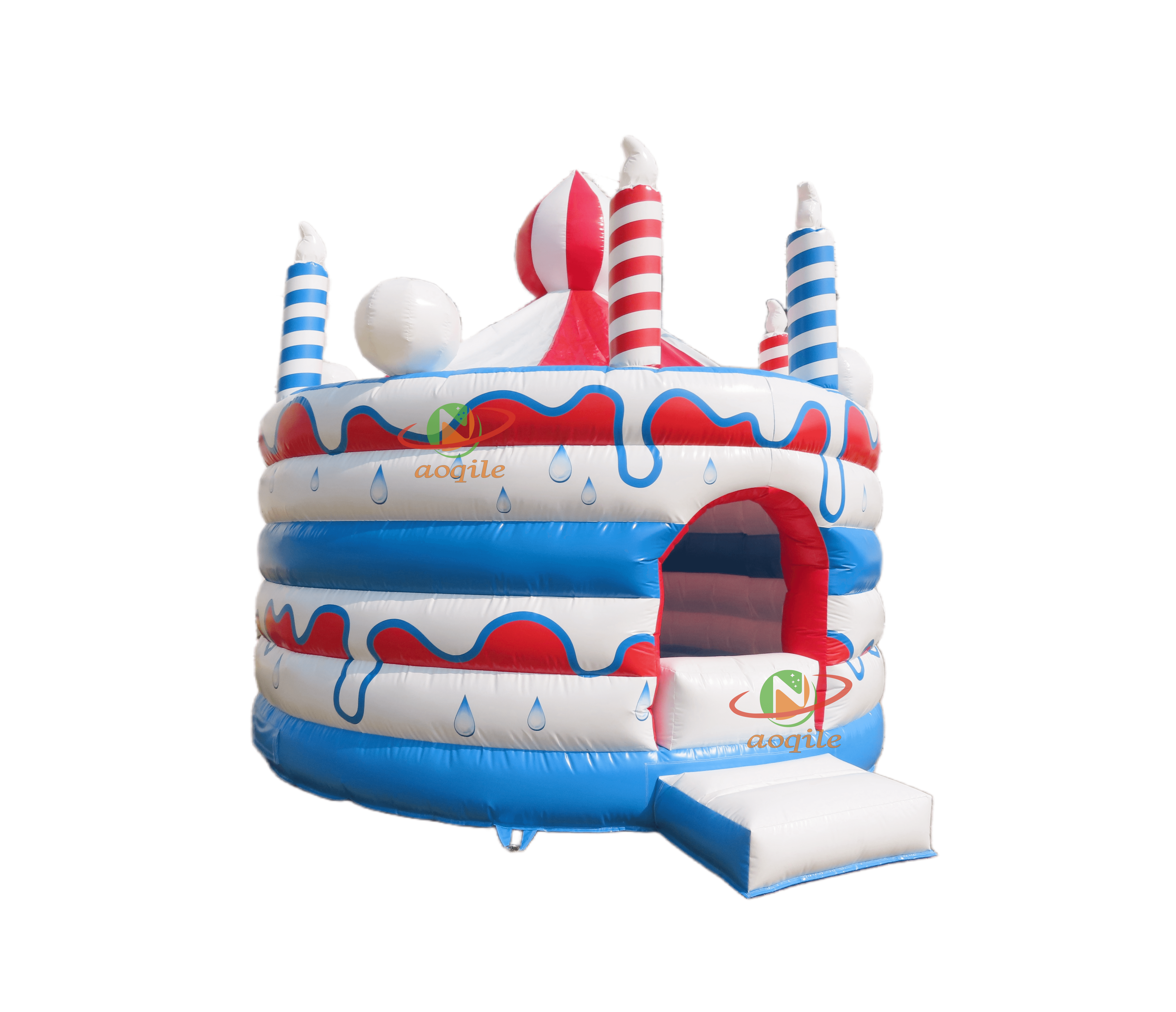 High Quality Inflatable Trampoline, Cake Shape Trampoline