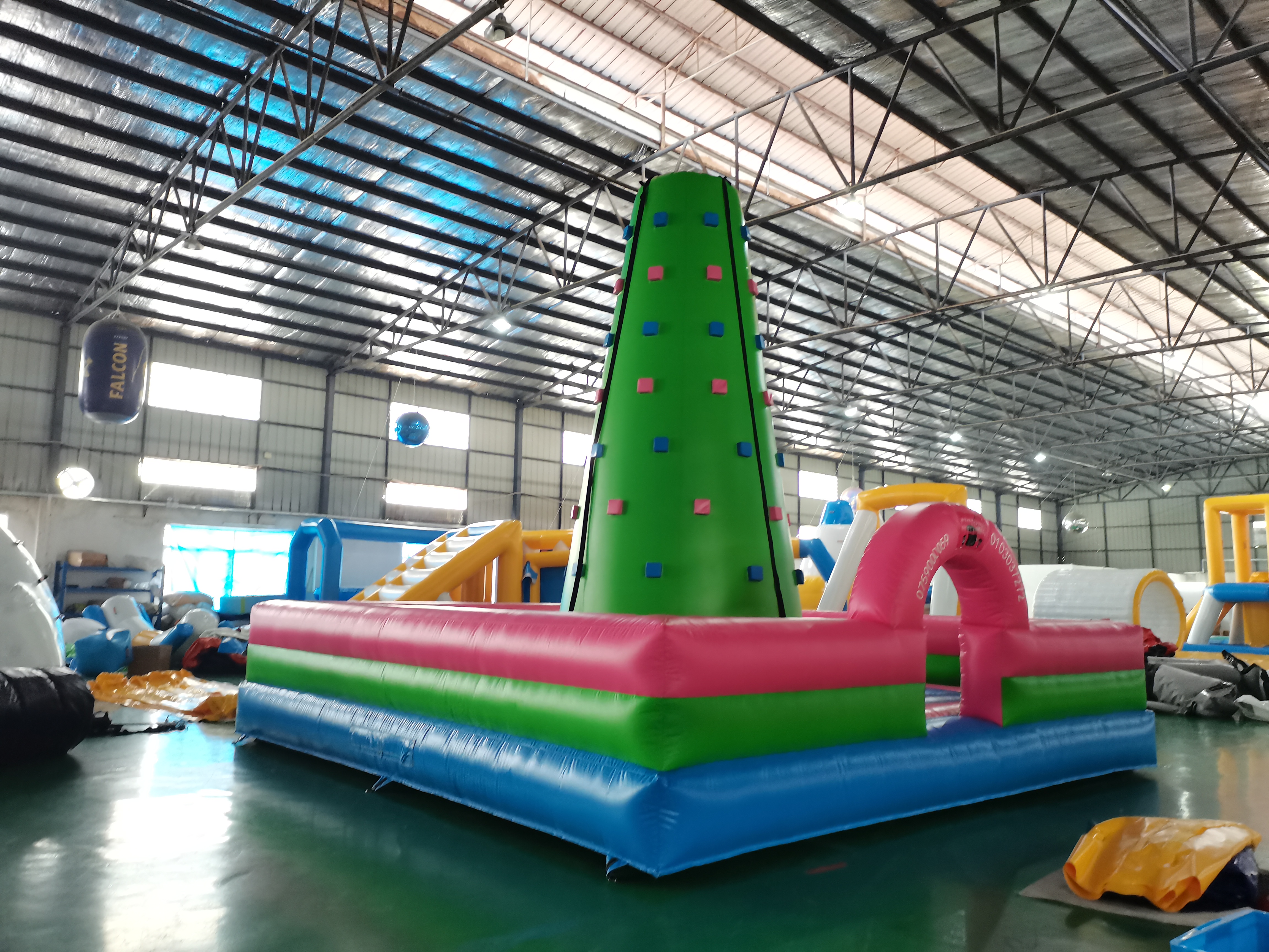 Inflatable Climbing Tower, Children Inflatable Rock Climbing Wall Mountain For Sports