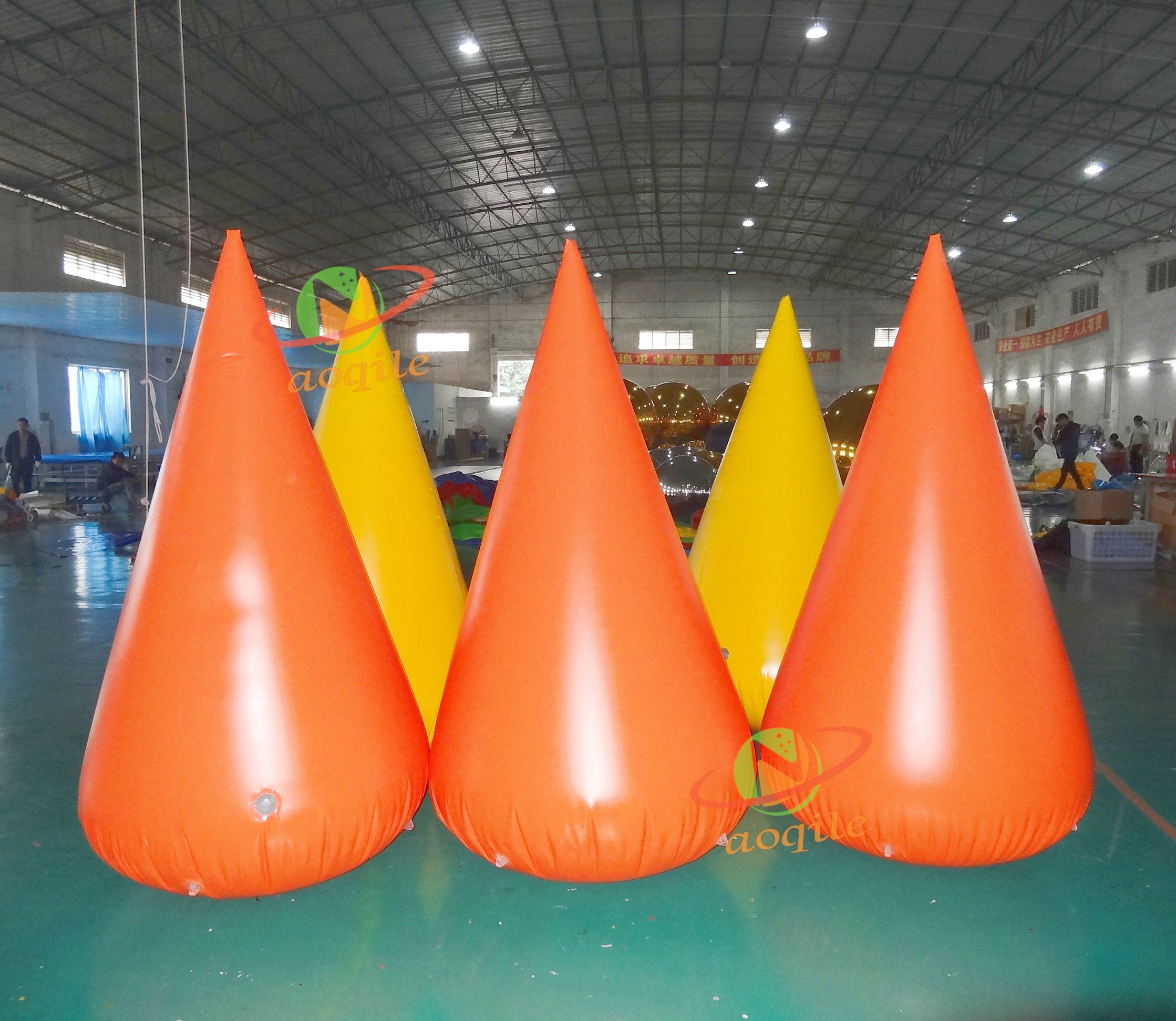 Customized Inflatable Swim Pool Buoys Float Buoy Inflatables Outdoor Playground Inflatables Buoy For Sale