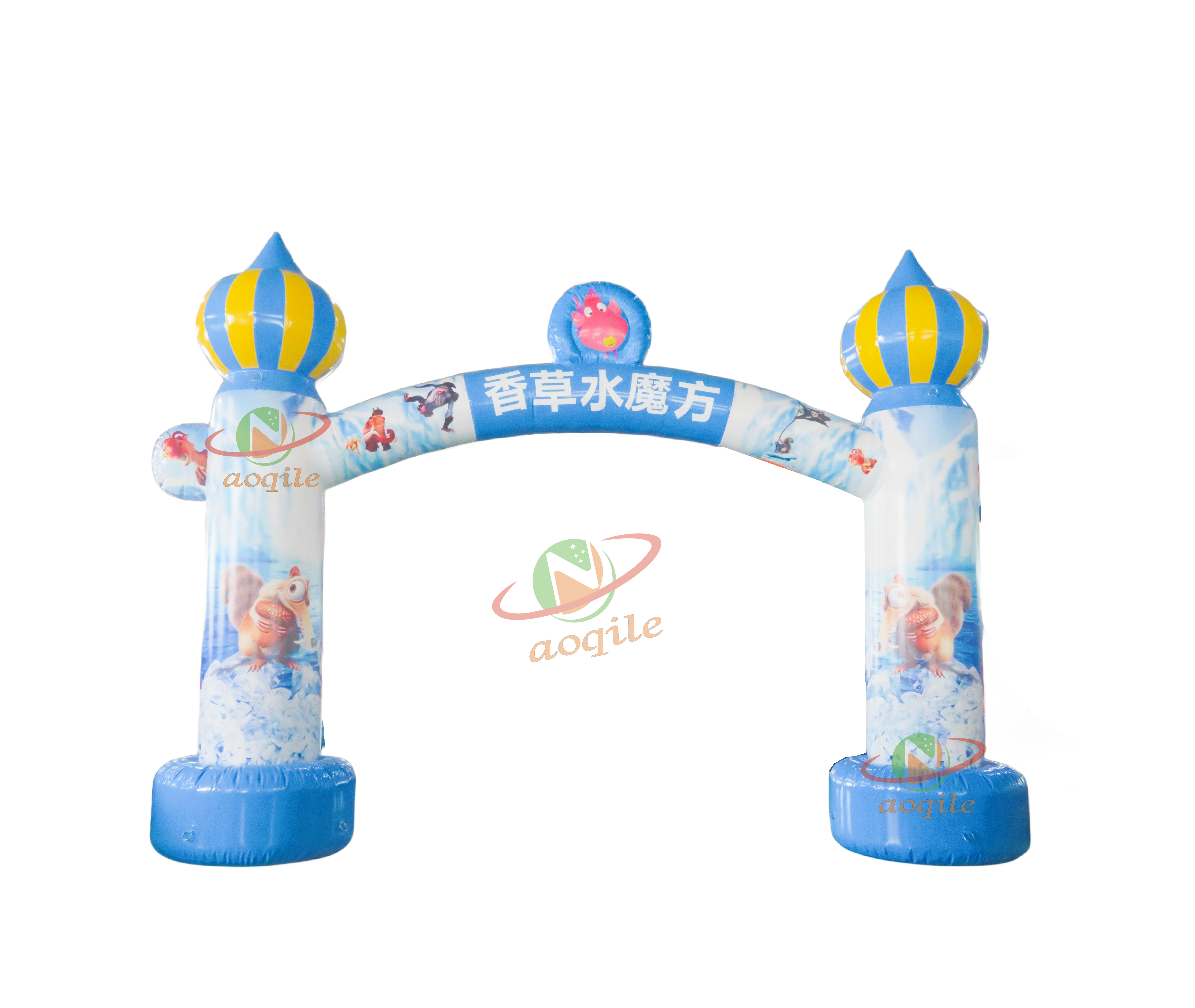 Outdoor Inflatable Advertising Arch Sports Event Starting Line Marathon Arch Equipment