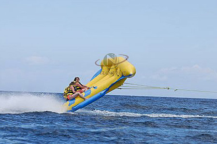 Customized Stimulus limit Water Sports Inflatable towable flying fish for PVC Tarpaulin