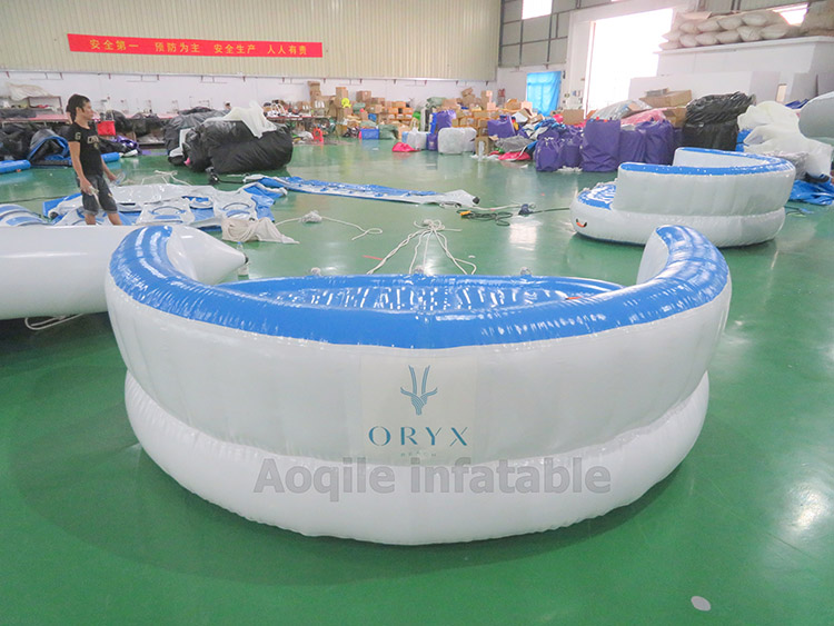 Inflatable Floating Sofa Flying Fish Water Sports Games Banana Boat Water Ski Towable Equipment