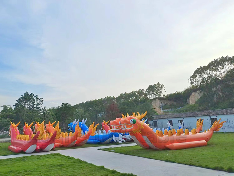 Water Inflatable Toys Crazy Water Banana Boat Extreme Sports Inflatable Towable Dragon Boat