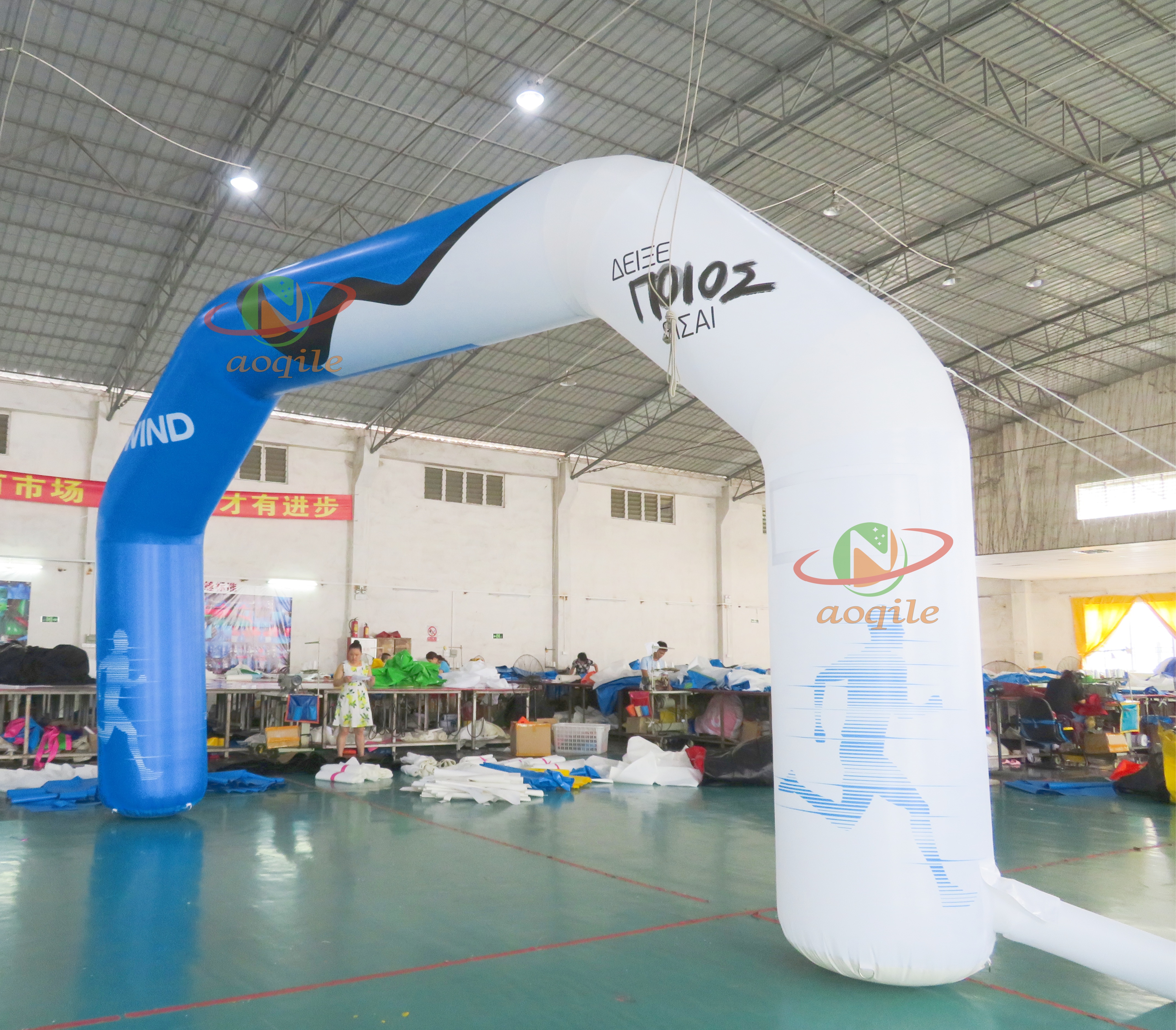 Custom outdoor event finish line inflatable race start arch inflatable entrance archway arch inflatable