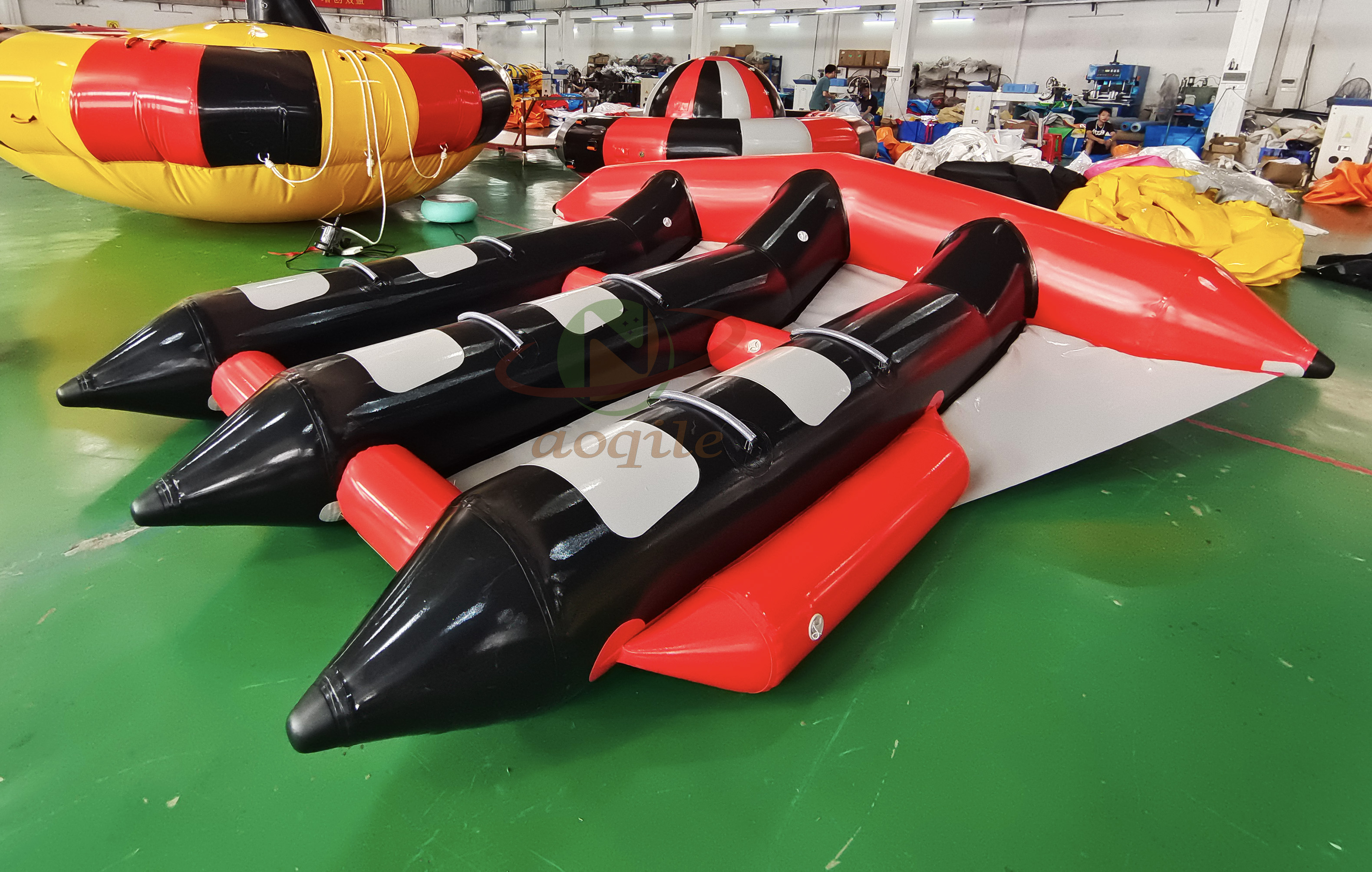 Popular Water Sport Equipment PVC Tarpaulin Towable Sea Jet Ski Inflatable Flying Fish Banana Boat