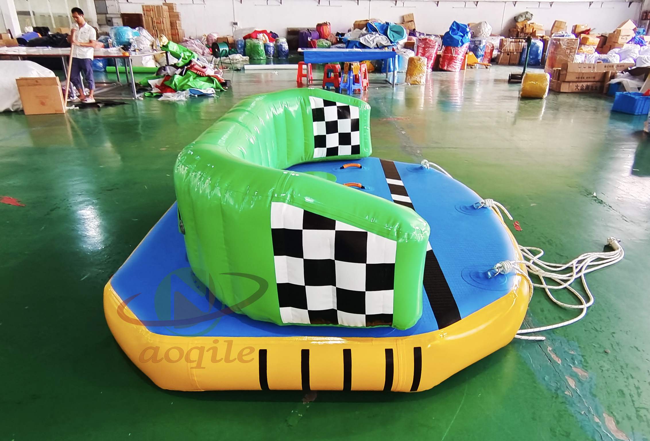 Commercial Grade Water Floating Inflatable Towable Ski Sofa Crazy Water Sports Towable Inflatable Sofa