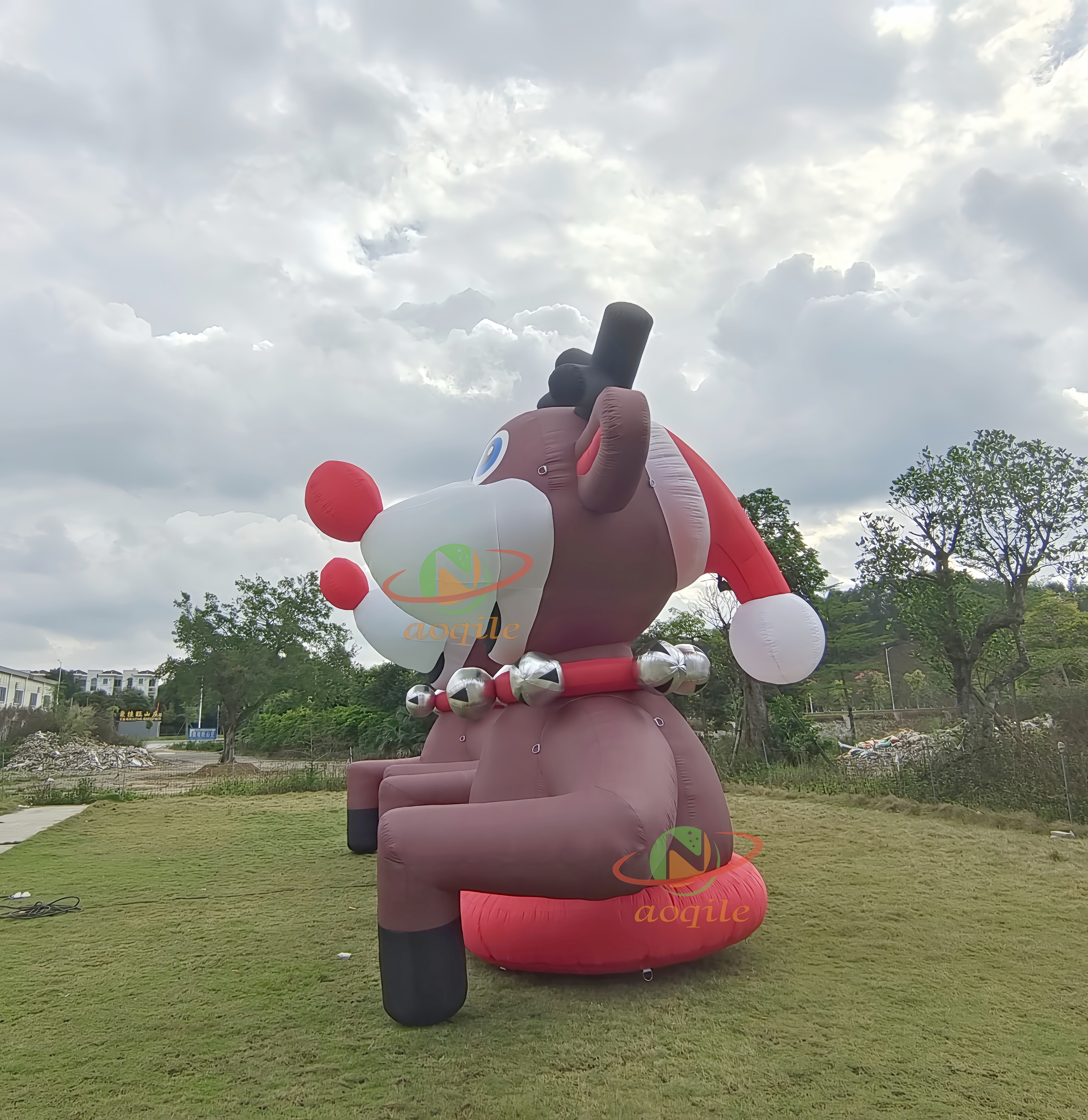 Inflatable Christmas Elk for Christmas Party/Giant Inflatable Christmas Deer Giant inflatable reindeer model