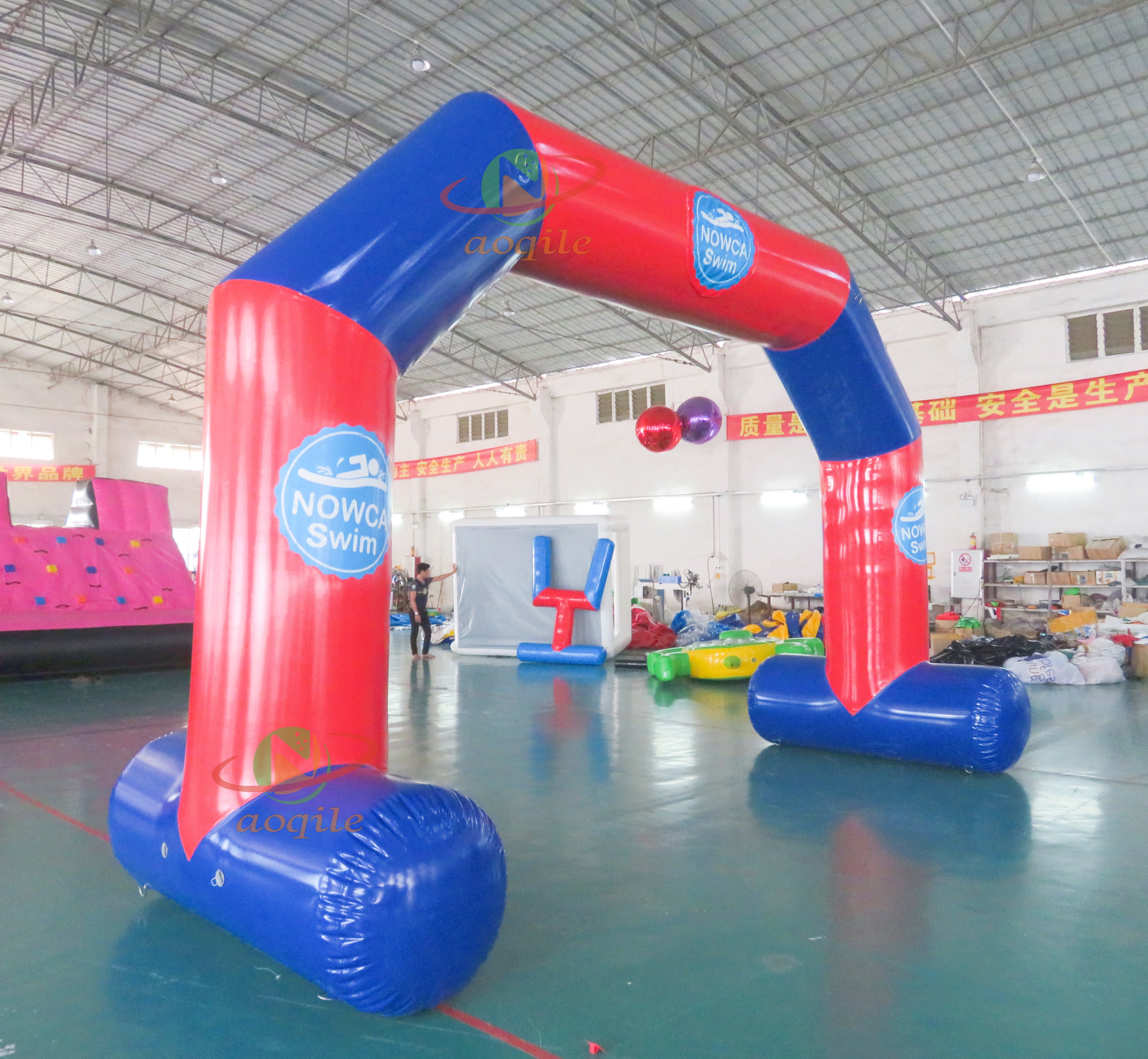 Aoqile Best-selling Commercial Outdoor Sports Competition Special Custom Inflatable Arch Used for Events