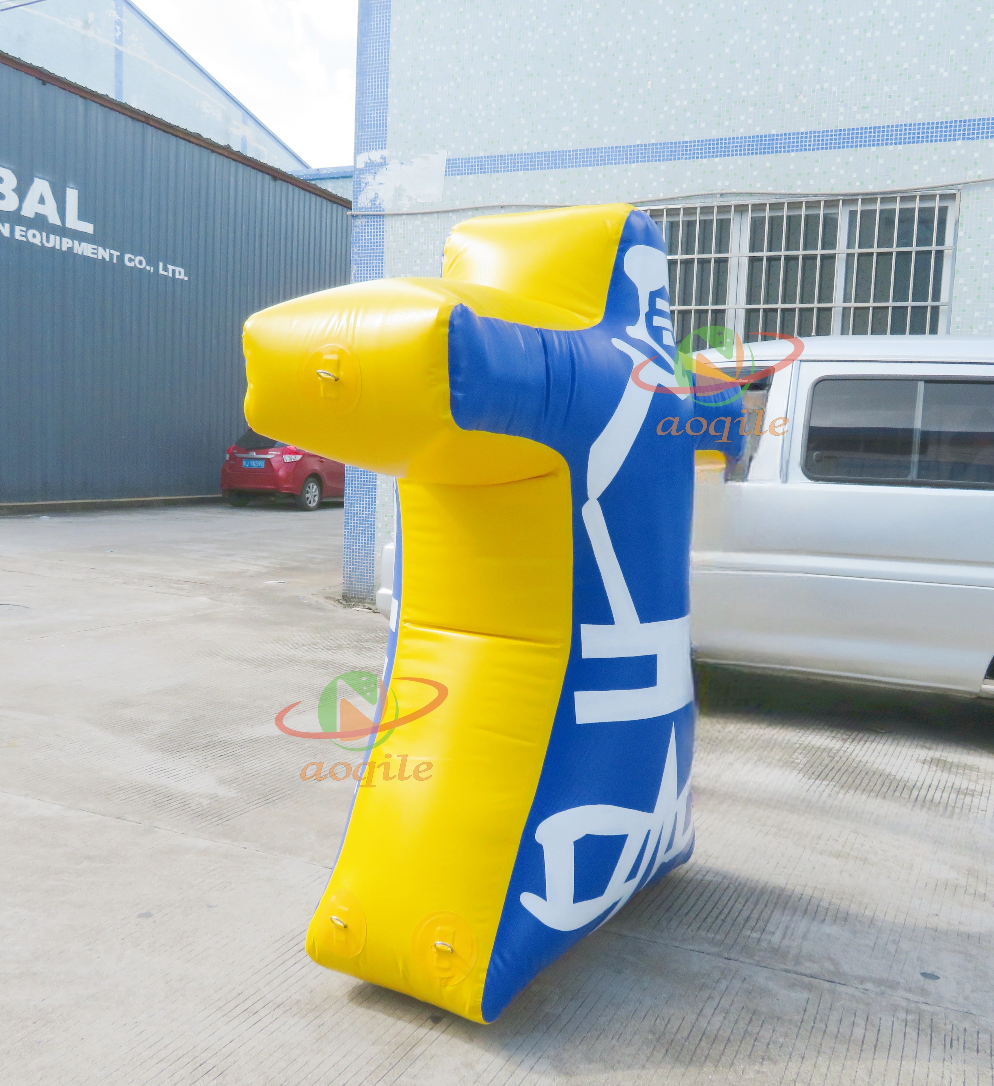 Aoqile2025 Hot-selling Model Beach Outdoor Activities High-quality Inflatable Human-shaped Pattern Buoy Used for Events