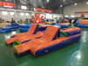 Outdoor Water Entertainment Equipment Inflatable Water Leisure Floating Island Platform Dock Sofa