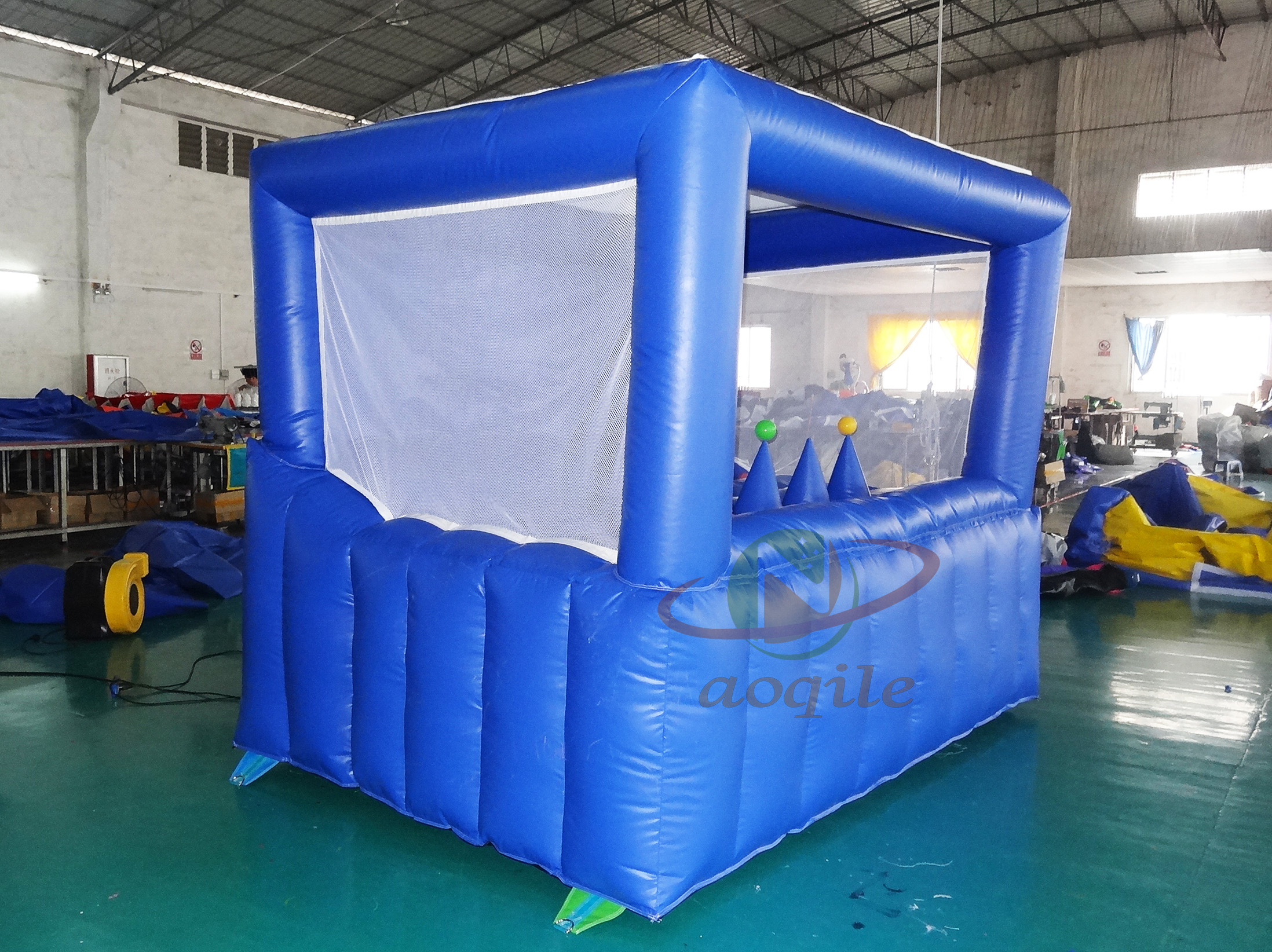 New popular Outdoor Sport Game interactive play system inflatables sports shooting game