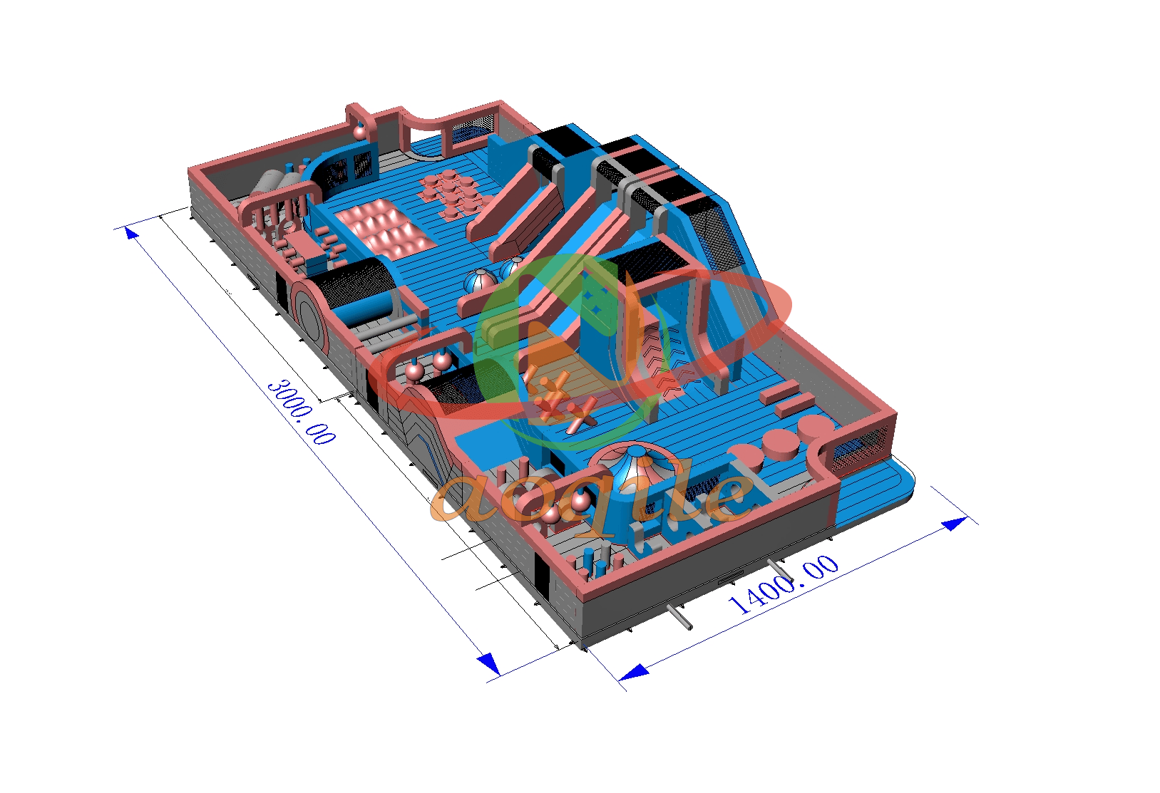  High-quality Customized Large-scale Water Theme Park