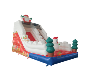 The Hot Sale Snowman Adorns The Doll Slide at Christmas