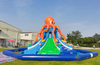 High Quality Custom Inflatable Water Park Octopus Style Water Slide