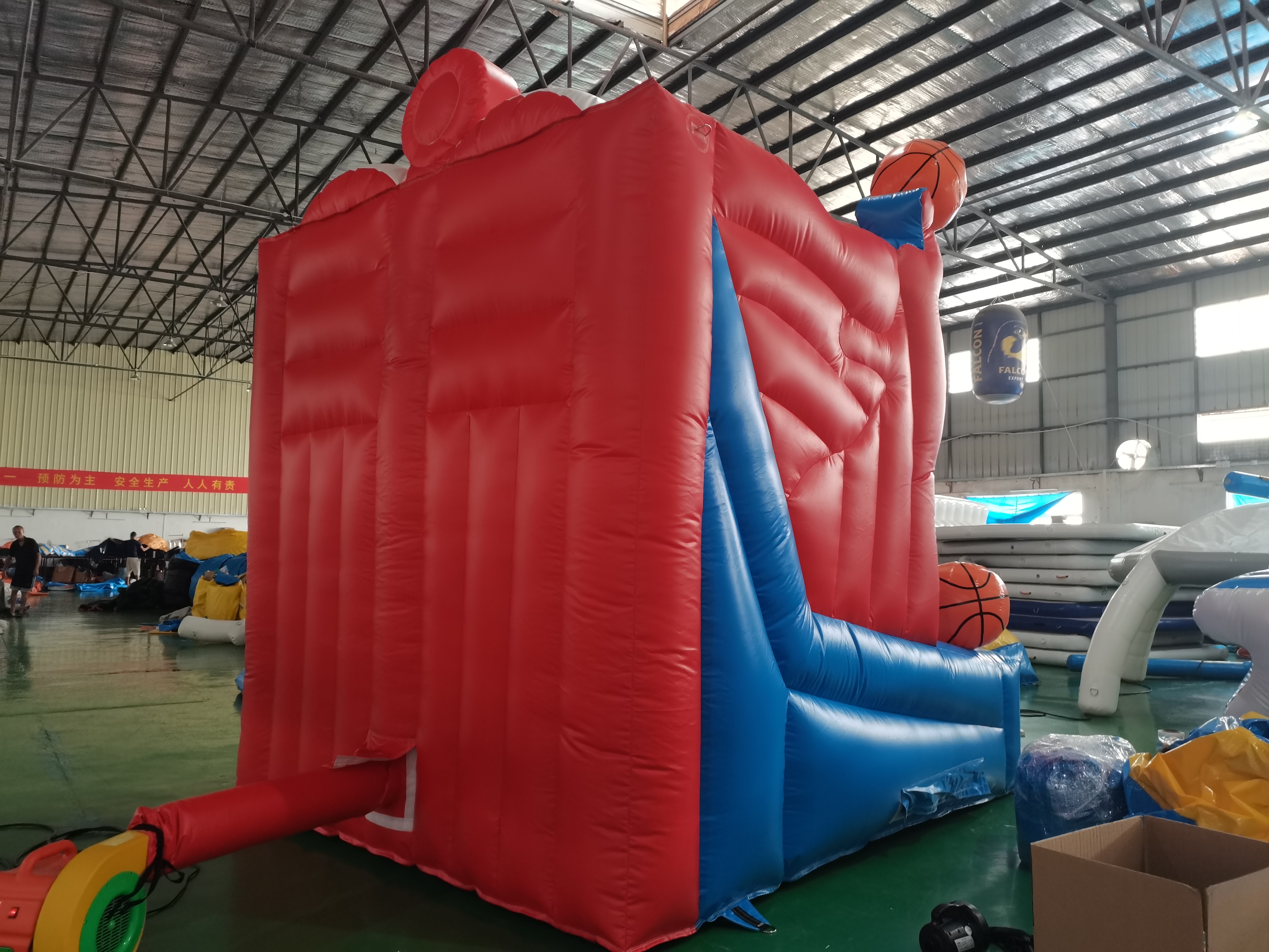 High Quality Indoor And Outdoor Inflatable Basketball Frame Entertainment Equipment