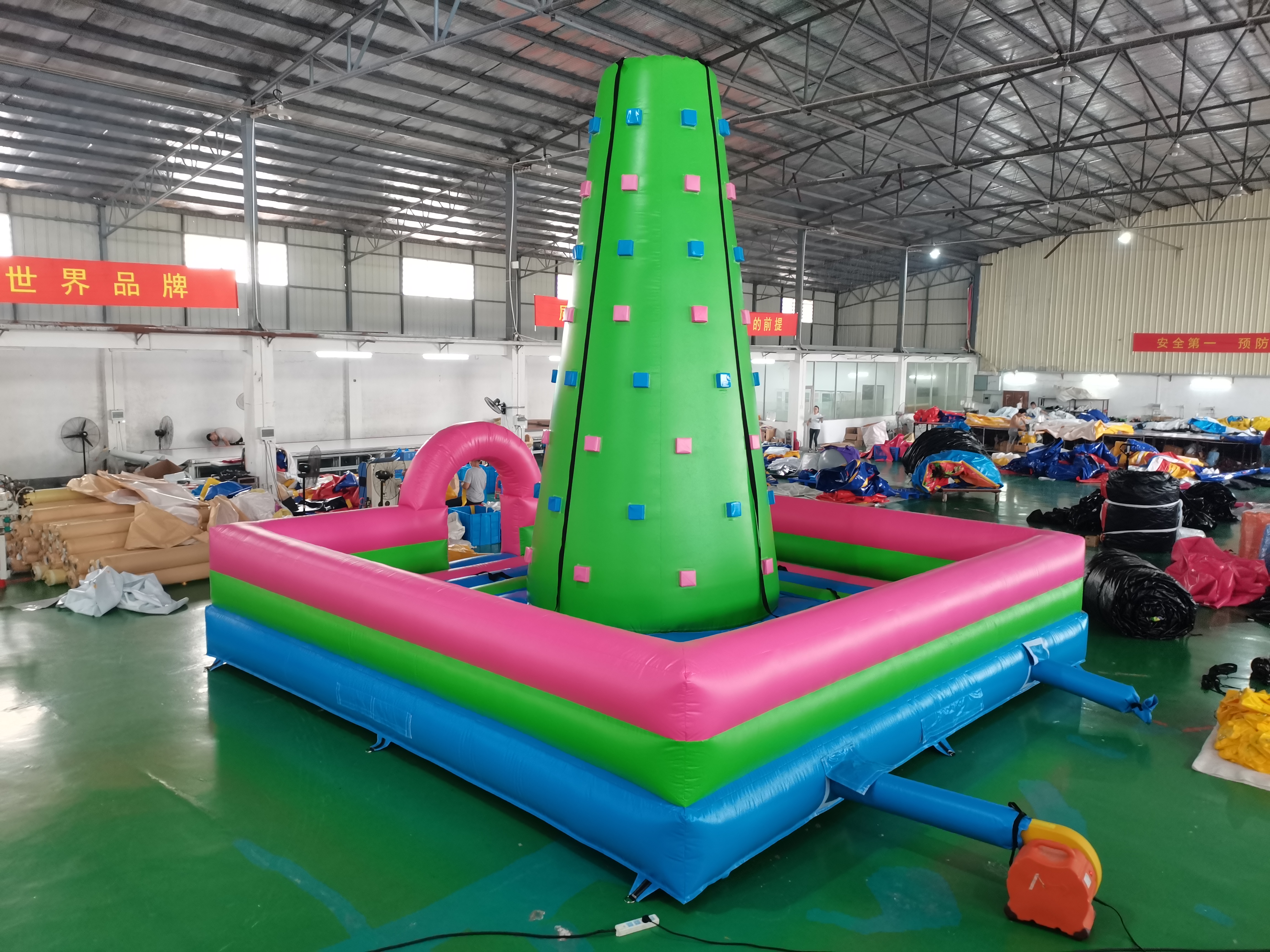 Inflatable Climbing Tower, Children Inflatable Rock Climbing Wall Mountain For Sports