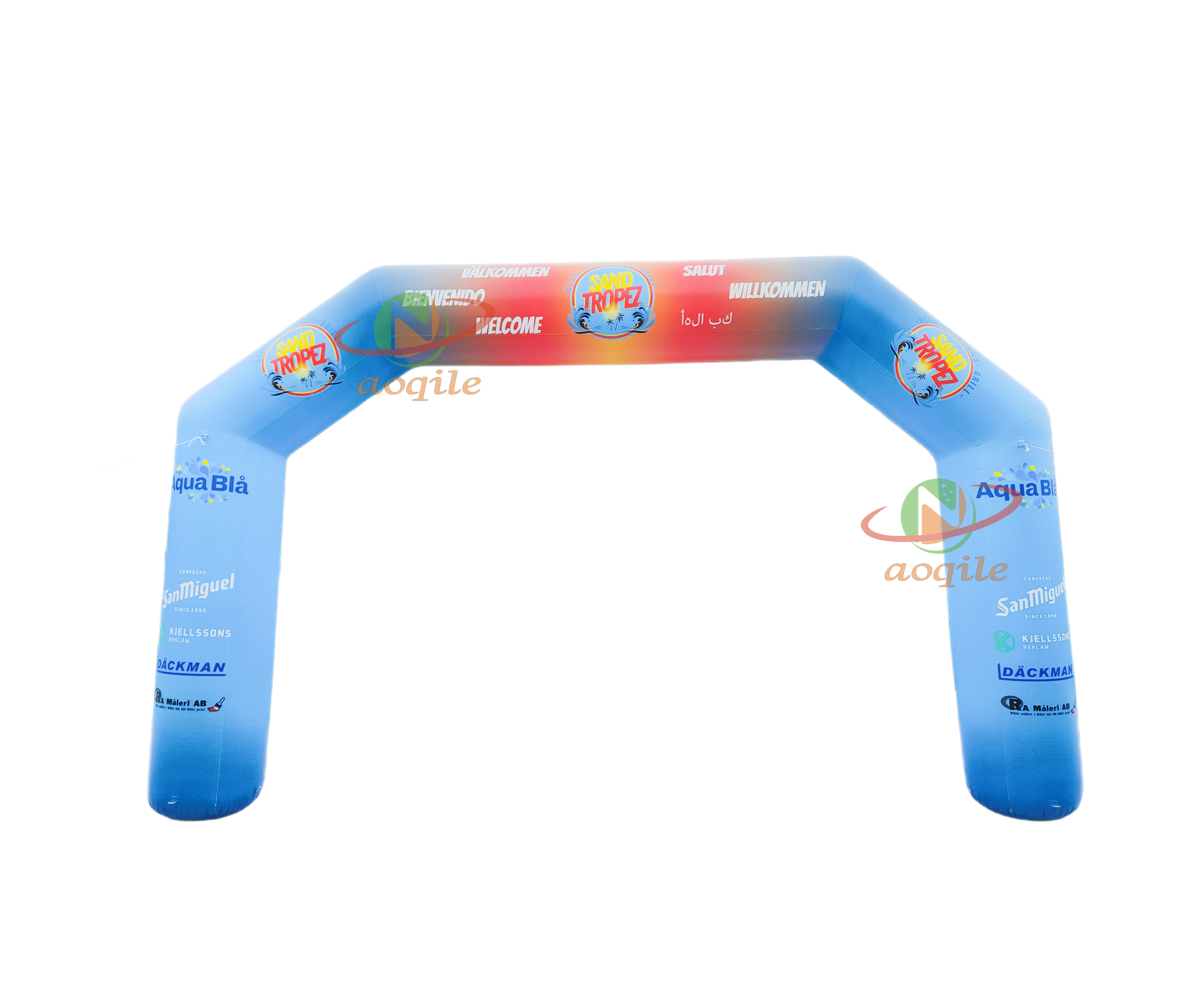 Advertising Race Inflatable Arch,Inflatable Start Finish Line Archway Manufacturer China