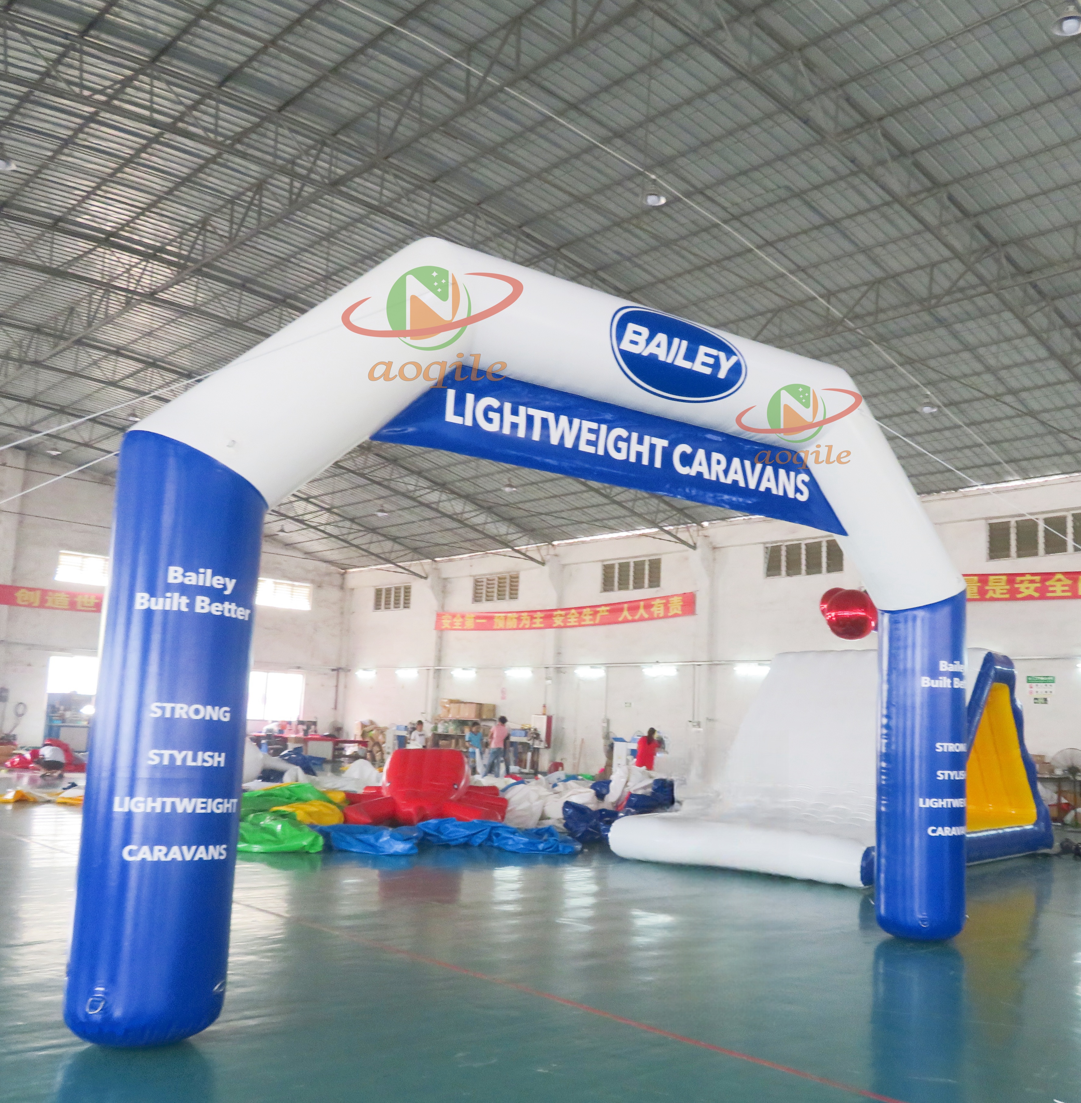 Factory Direct Sales Starting Point And Finish Line Sports Competition Inflatable Arch Custom Advertising Arch