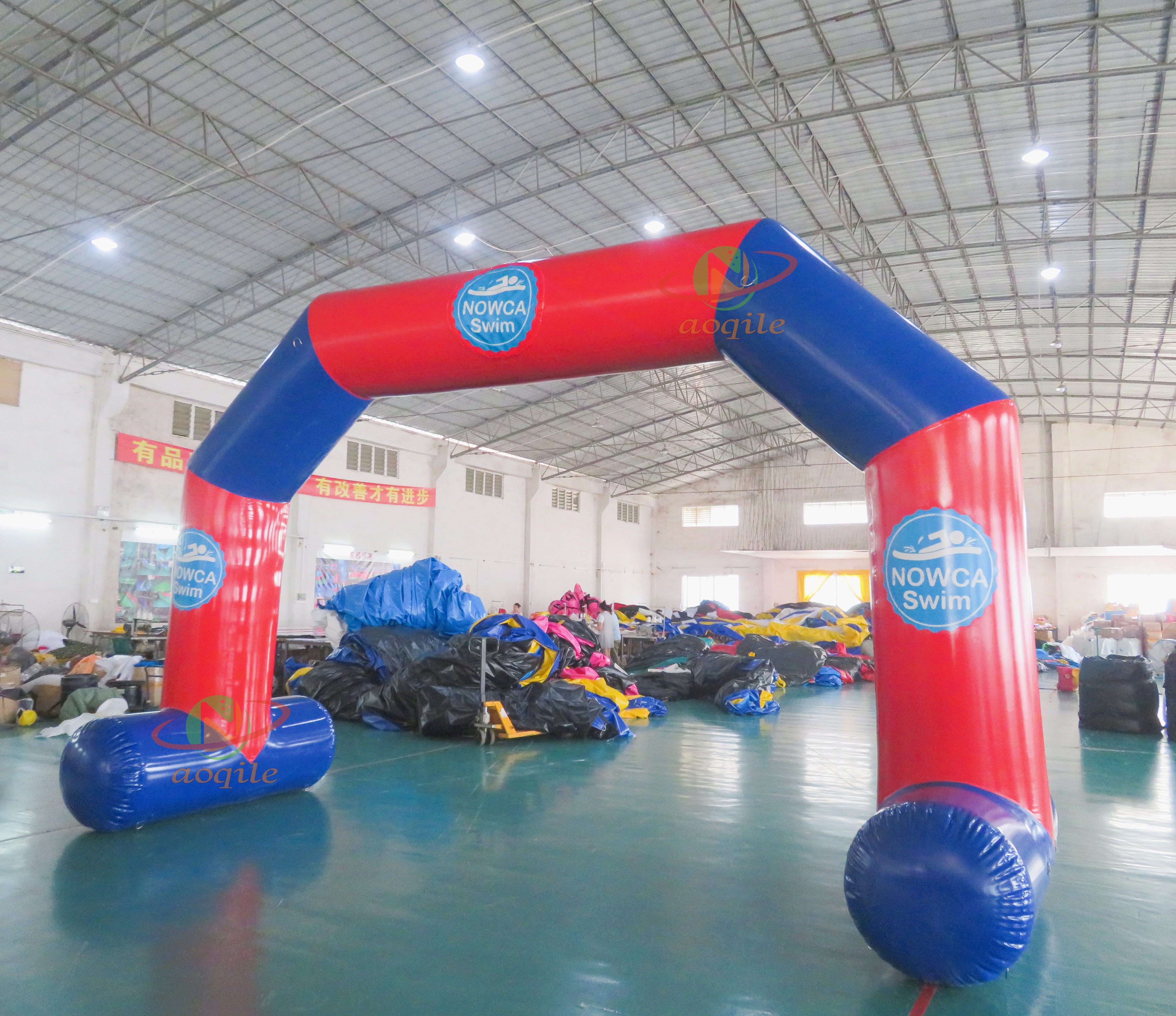 Festival Event Inflatable Printing Arch Competition Starting Point Finish Line Advertising Arch Outdoor